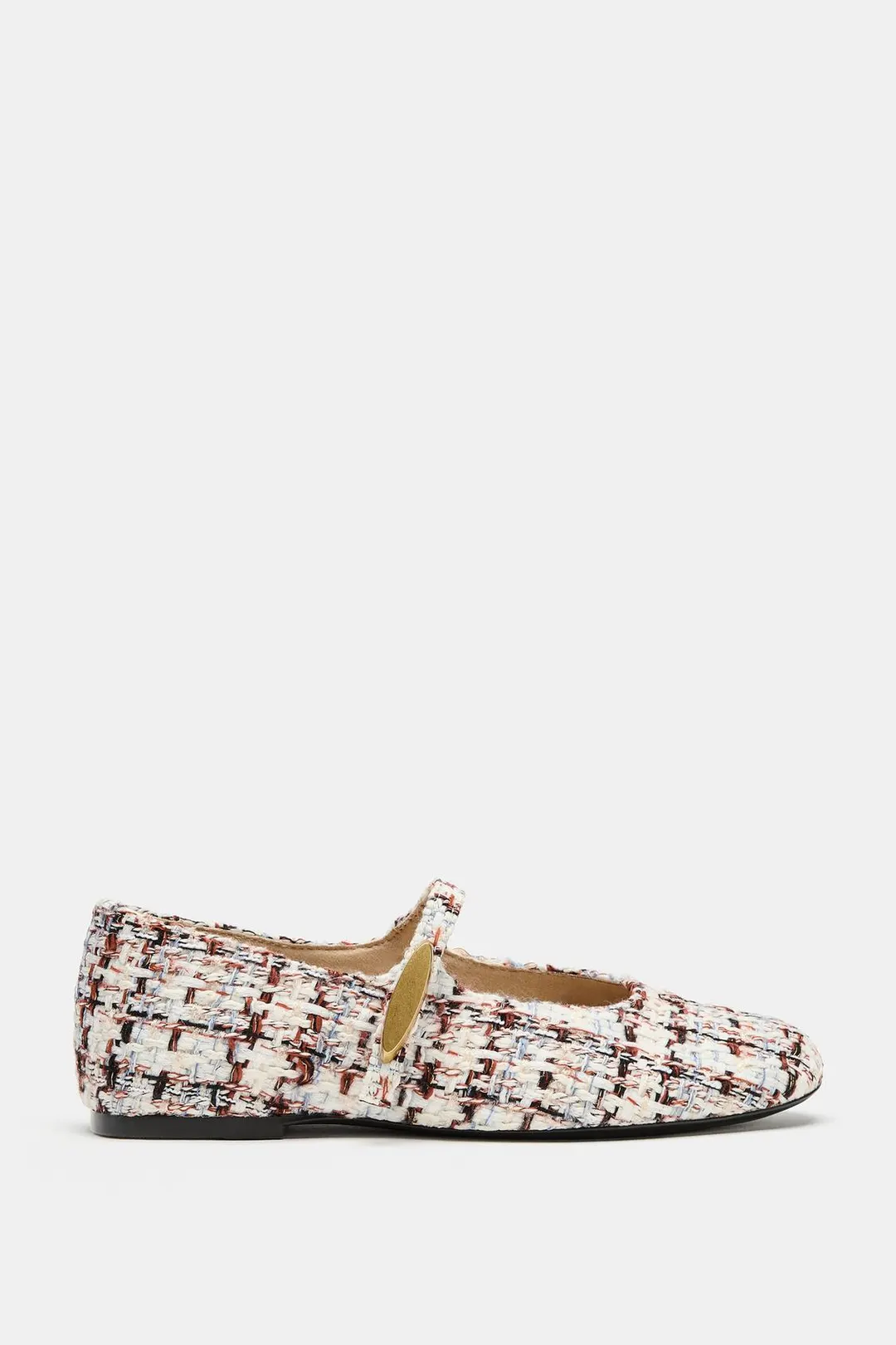 Текстильные балетки, Zara
