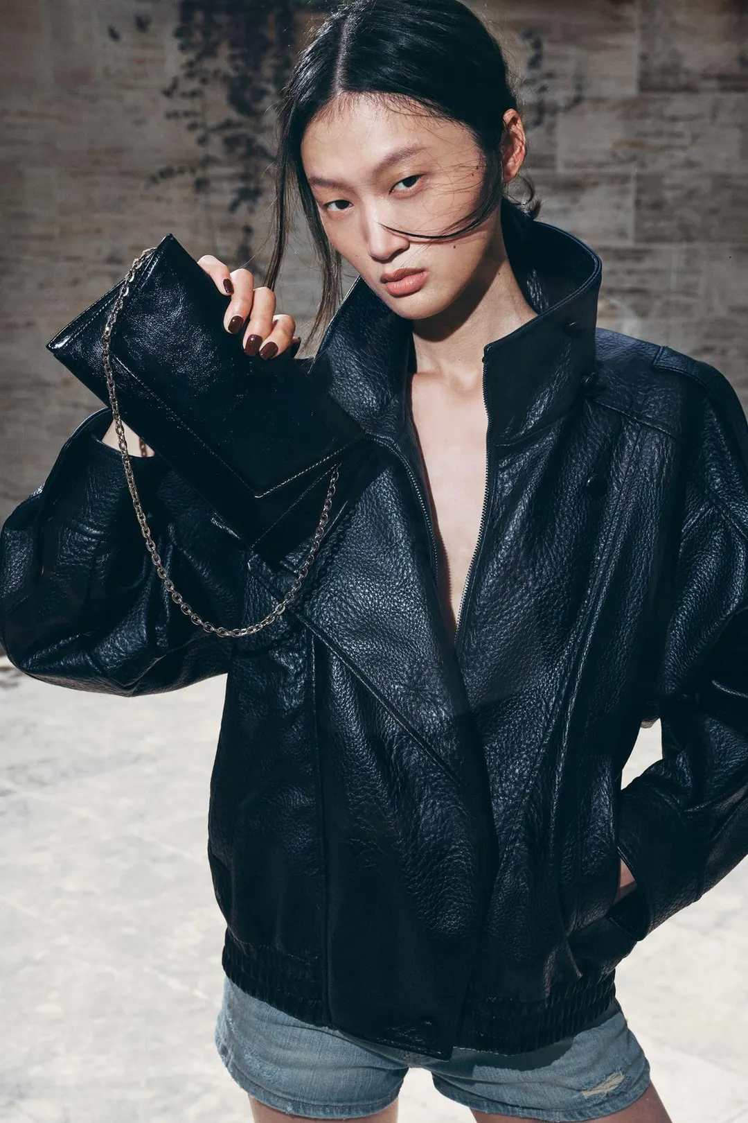 Куртка под кожу, Zara