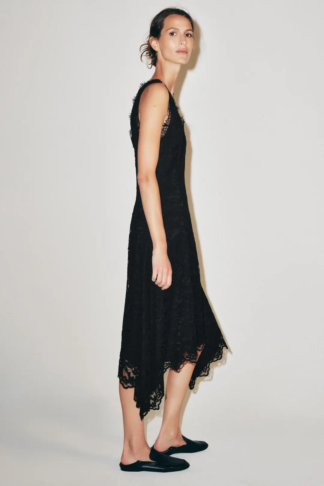 Кружевное платье ZW Collection, Zara