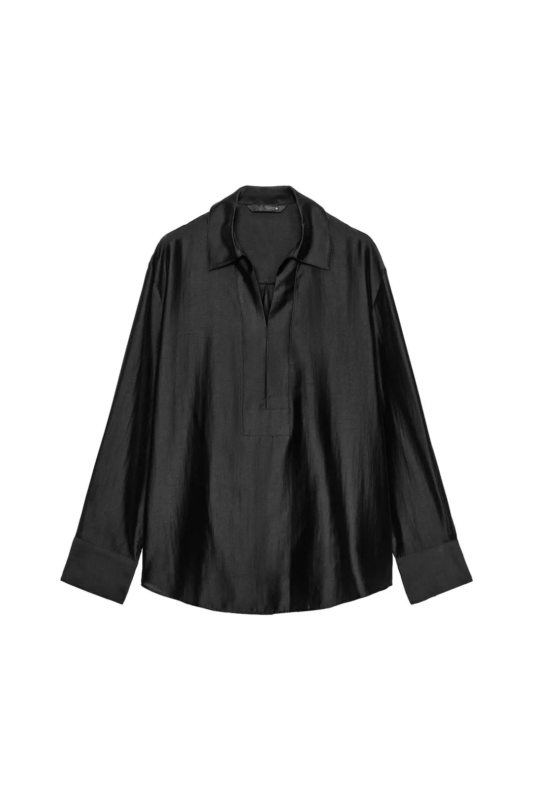 Рубашка однотонная ZW Collection, Zara