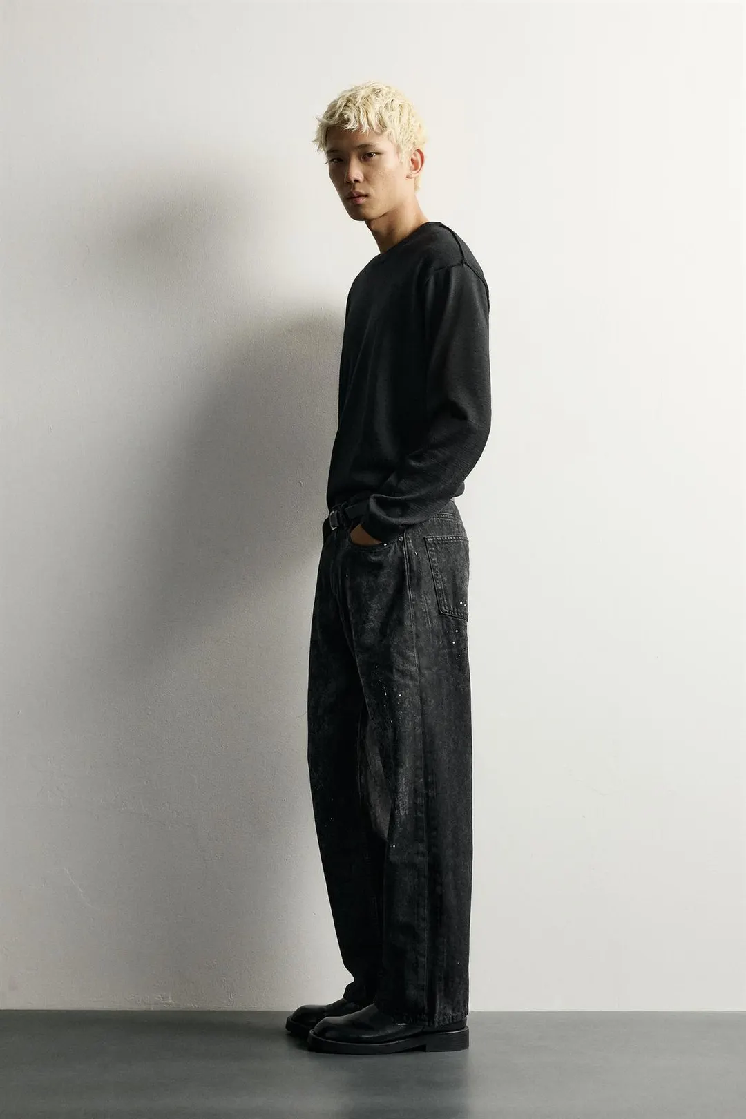 Джинсы свободного кроя, Zara