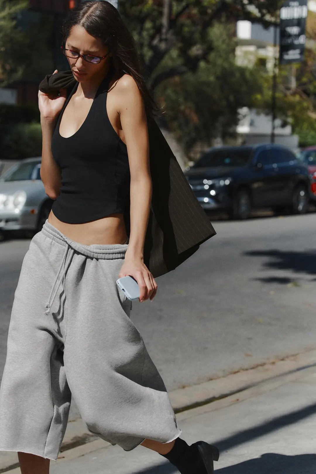 Топ-халтер с закругленным низом, Zara