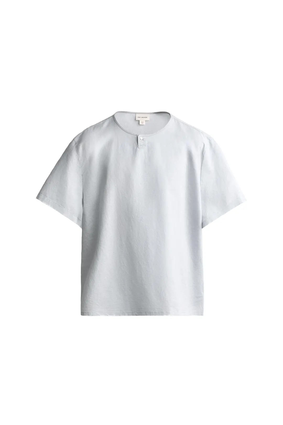 Рубашка хенли из конопли и хлопка, Zara