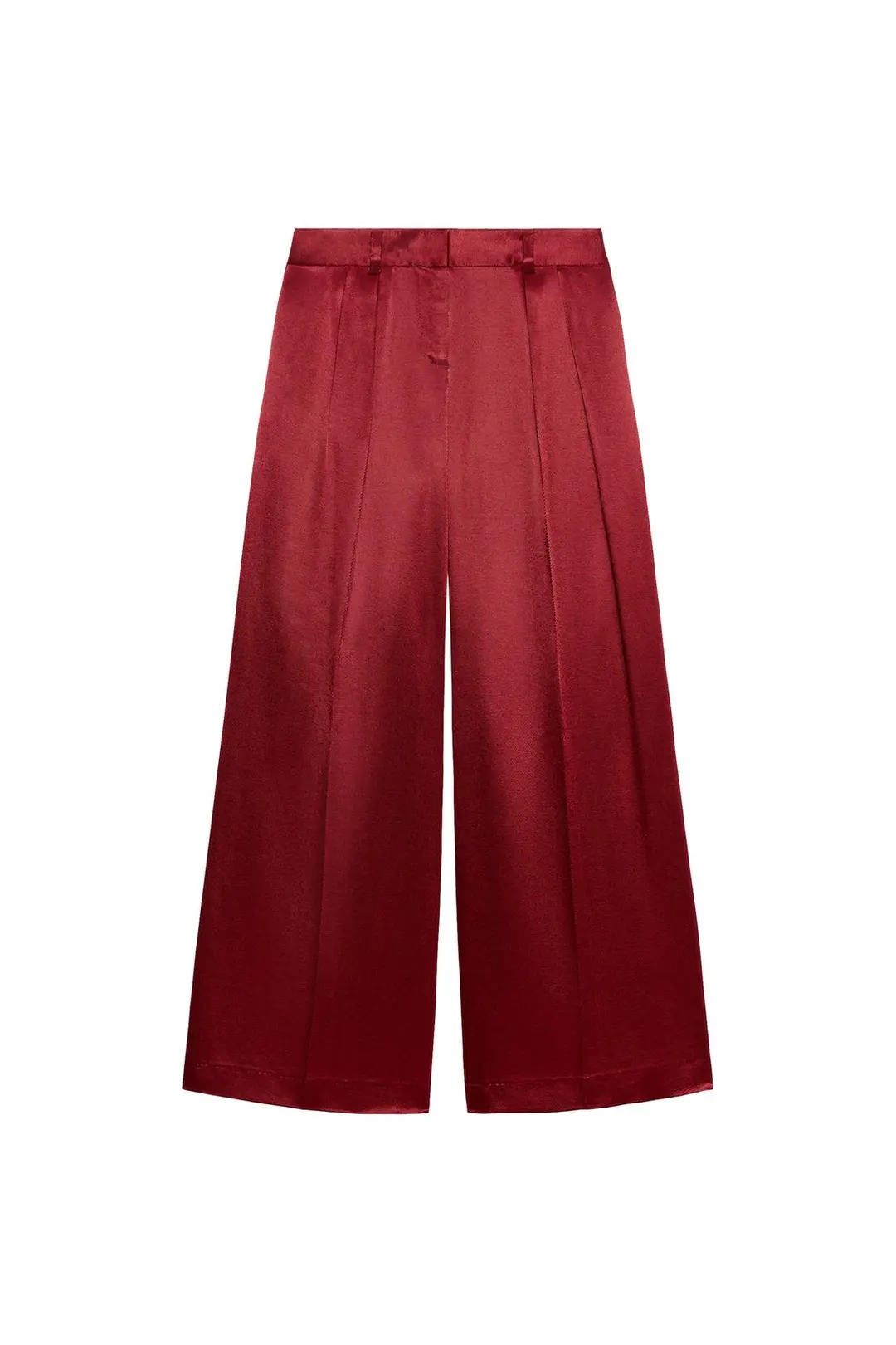 Брюки струящегося кроя с широкими штанинами, Zara