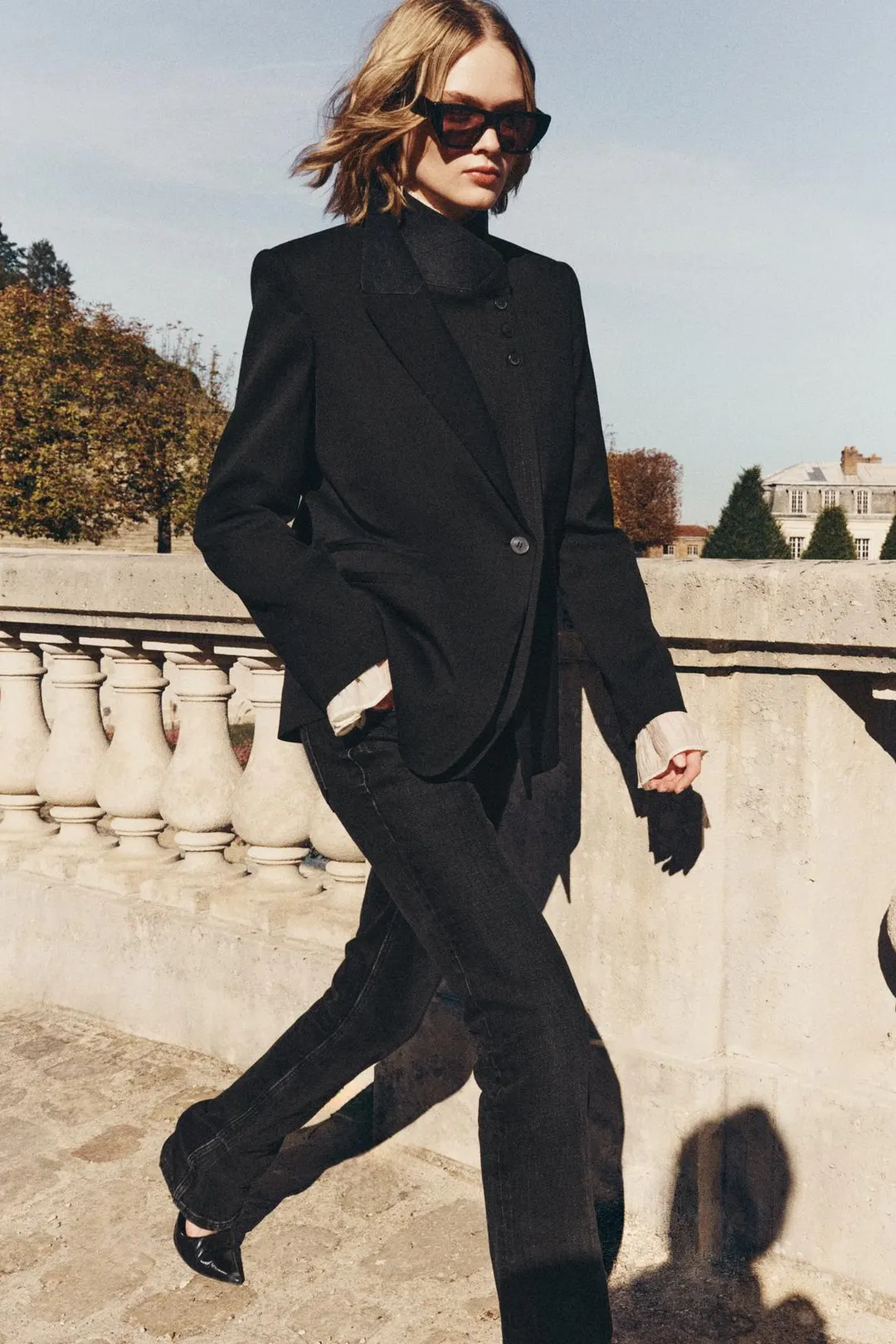 Блейзер с двойными лацканами ZW Collection, Zara
