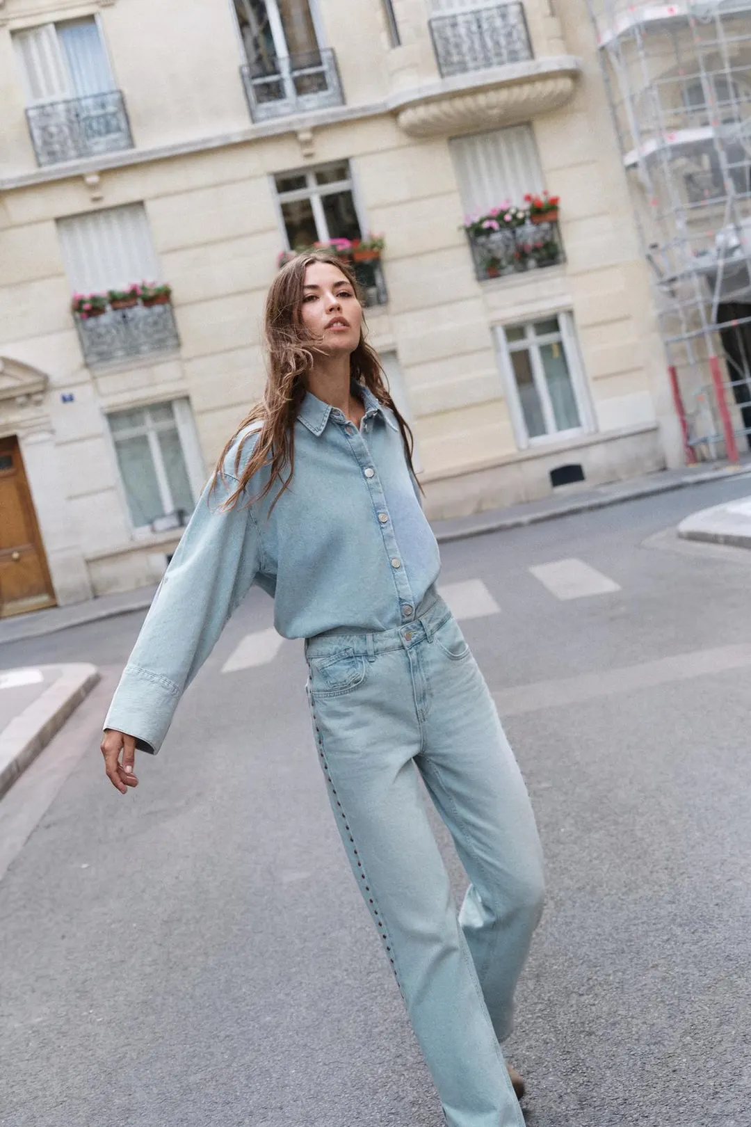Рубашка джинсовая Z1975, Zara
