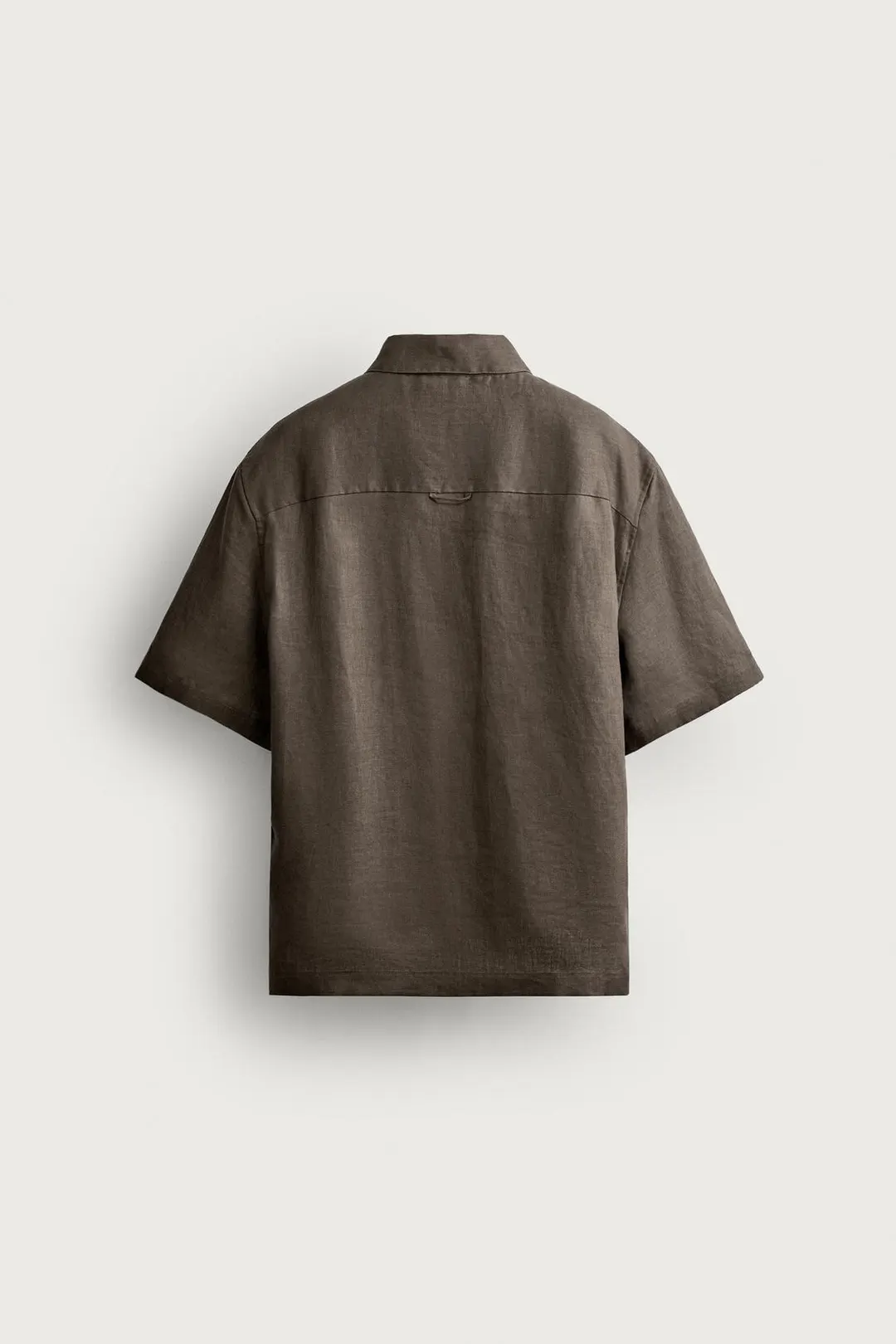 Рубашка свободного кроя из 100% льна, Zara