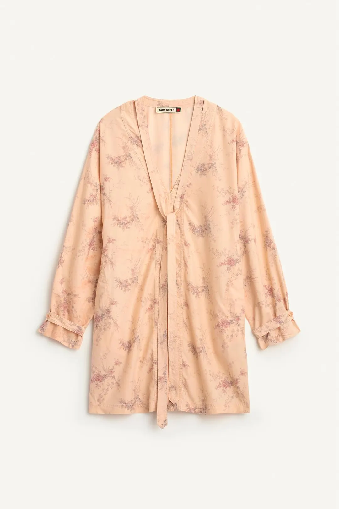 Платье-туника с цветочным узором, Zara