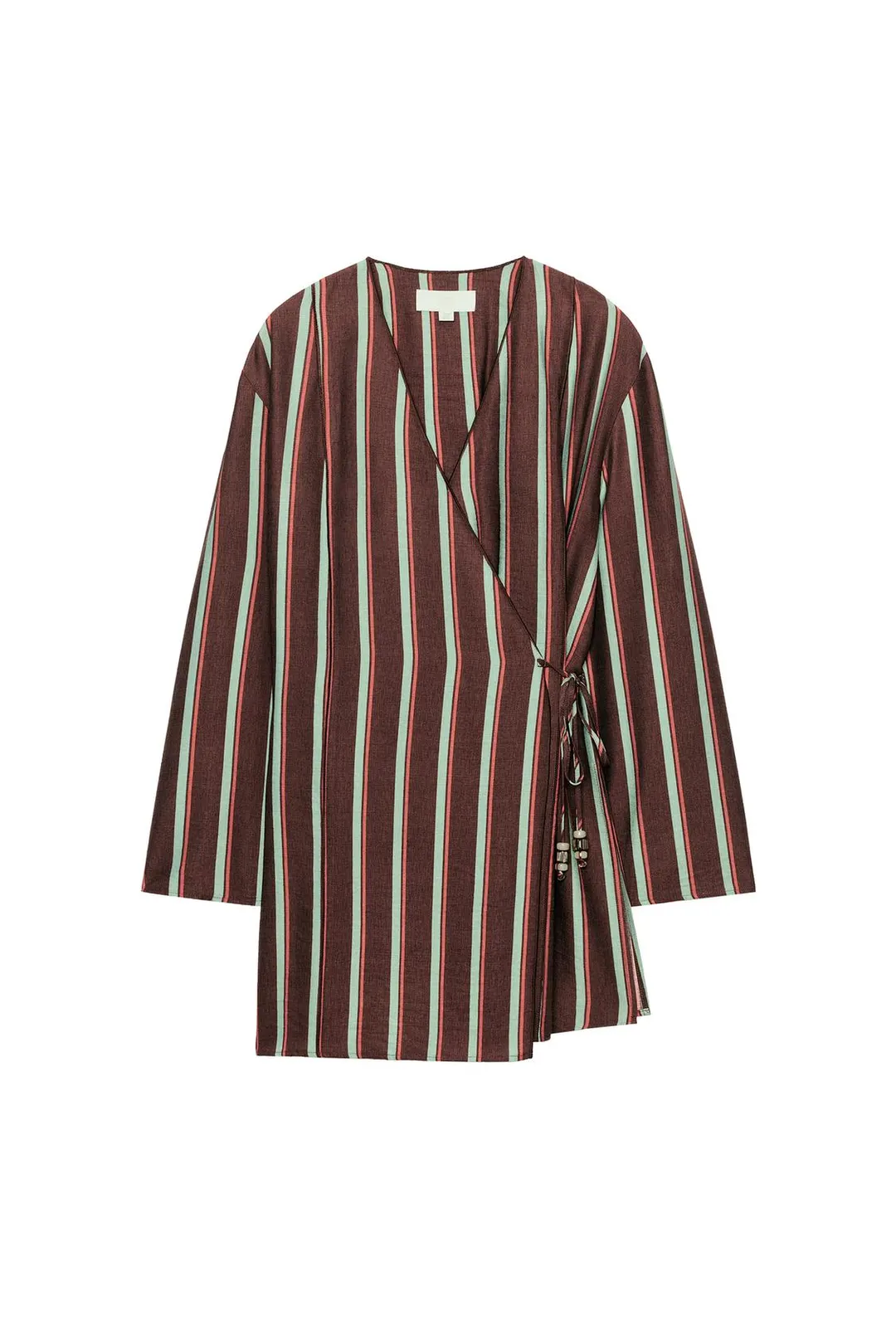 Куртка в полоску с запахом, Zara