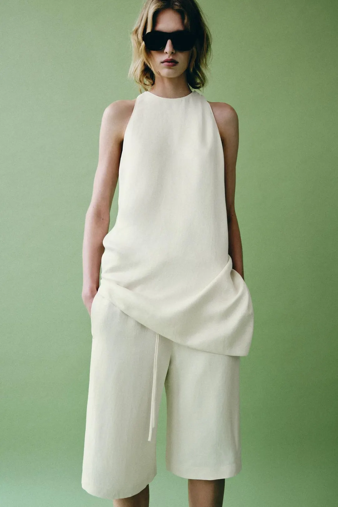 Асимметричный топ ZW Collection, Zara