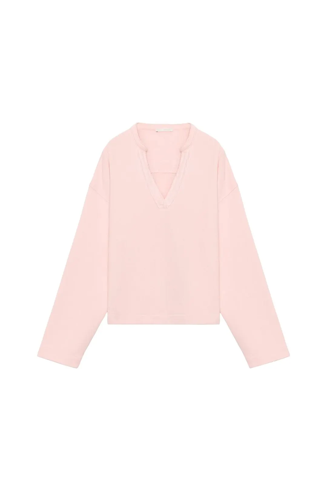 Свитшот из хлопка с V-образным вырезом, Zara