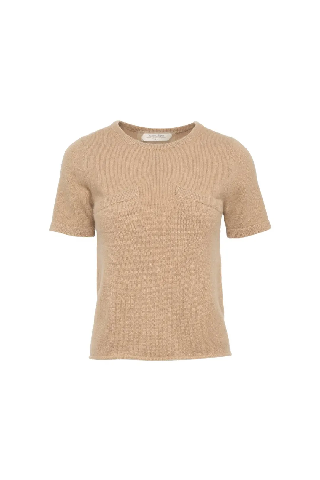 Вязаная футболка из 100% кашемира Limited Edition, Zara