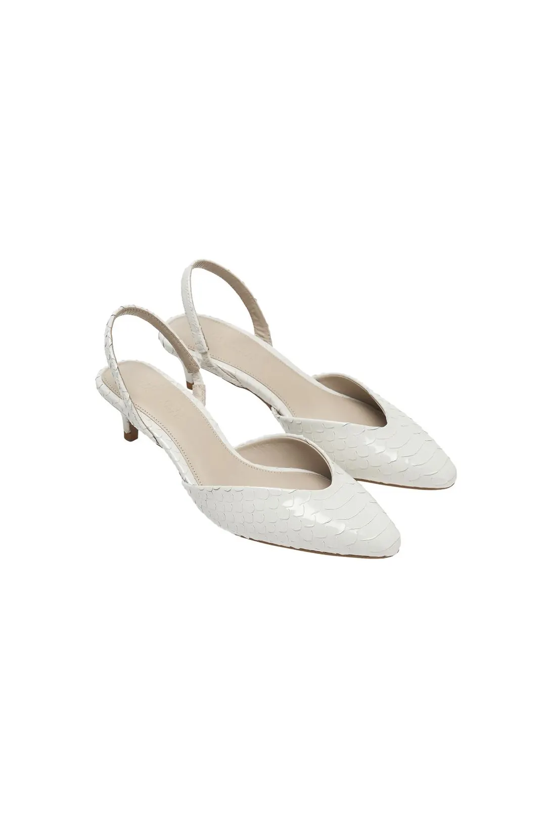 Кожаные туфли THE ITEM ZARA WOMAN на низком каблуке, Zara