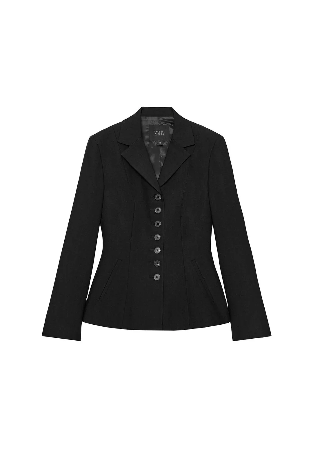 Укороченный приталенный пиджак ZW Collection, Zara