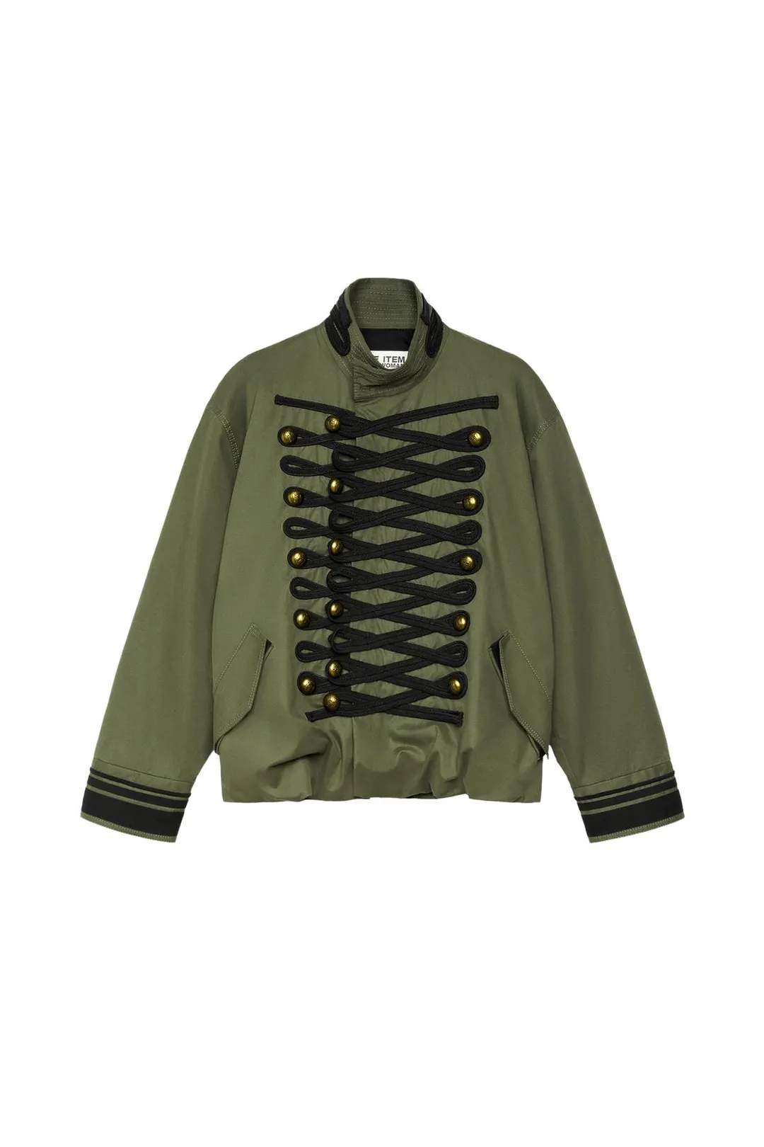 Бомбер с застёжкой на клеванты The Item Zara Woman Collection, Zara