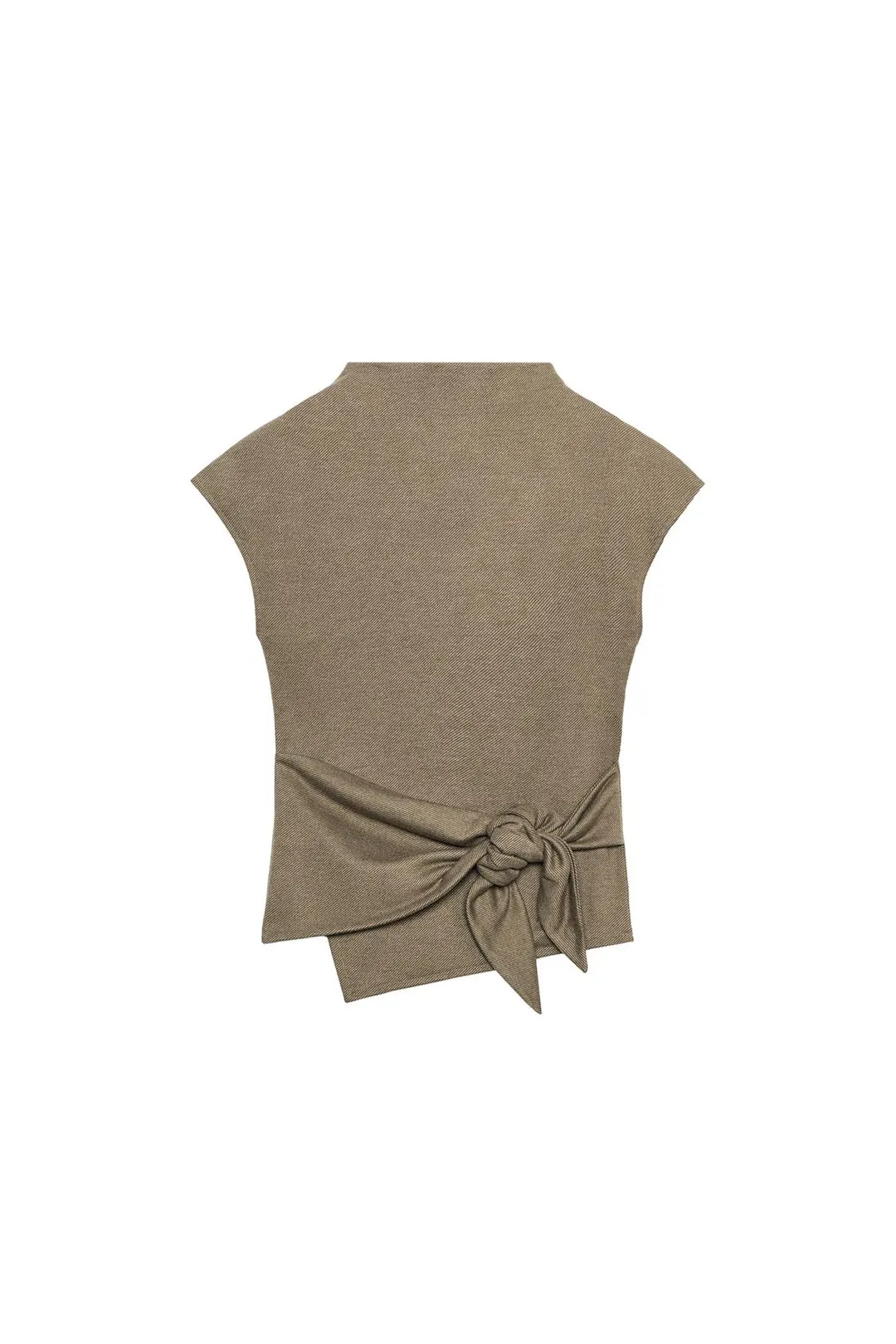 Мягкий топ с бантом, Zara