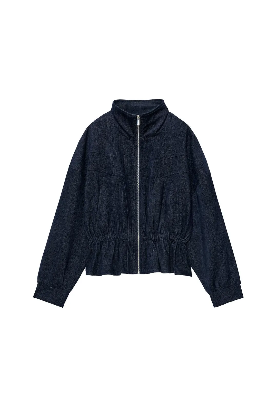 Жакет с баской и эластичным поясом, Zara