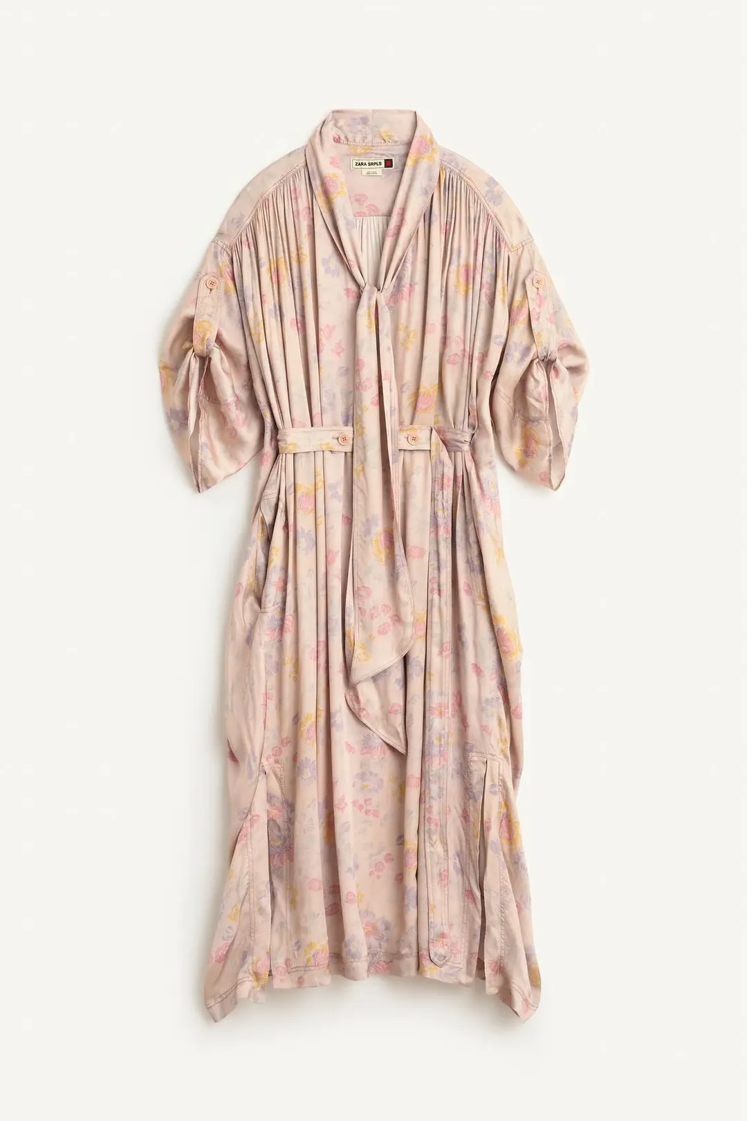 Короткое платье с цветочным принтом, Zara
