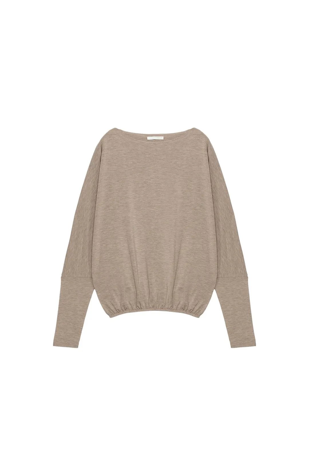 Футболка с эластичным низом, Zara