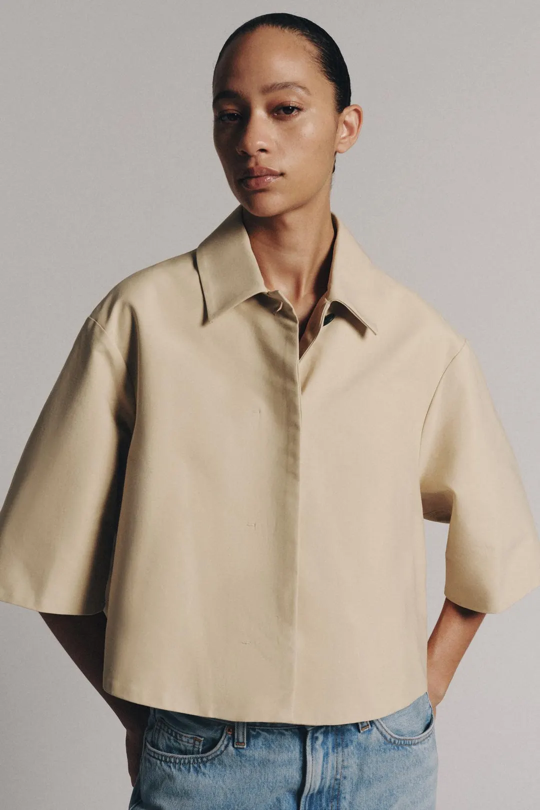 Укороченная куртка ZW Collection, Zara