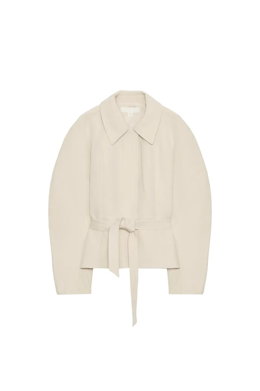 Жакет с баской и поясом, Zara