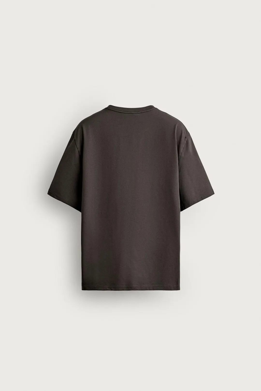 Футболка свободного кроя из интерлока /04, Zara