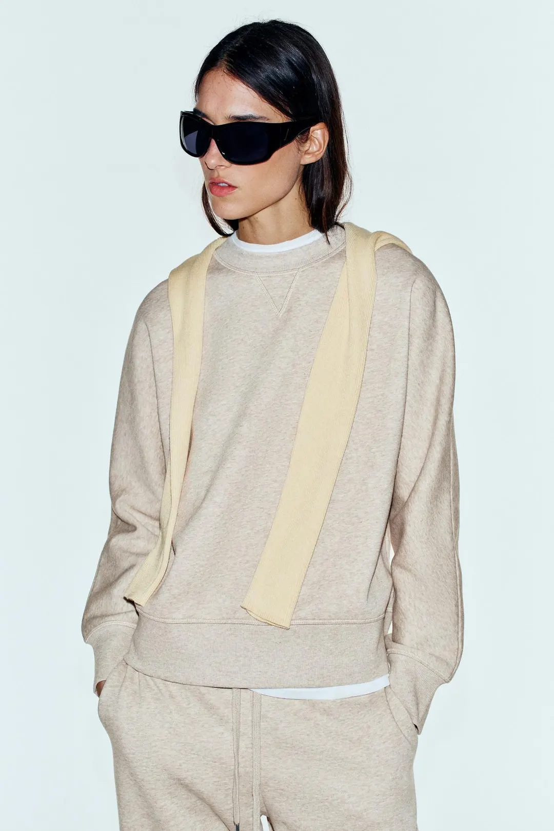 Базовые джоггеры из флиса, Zara