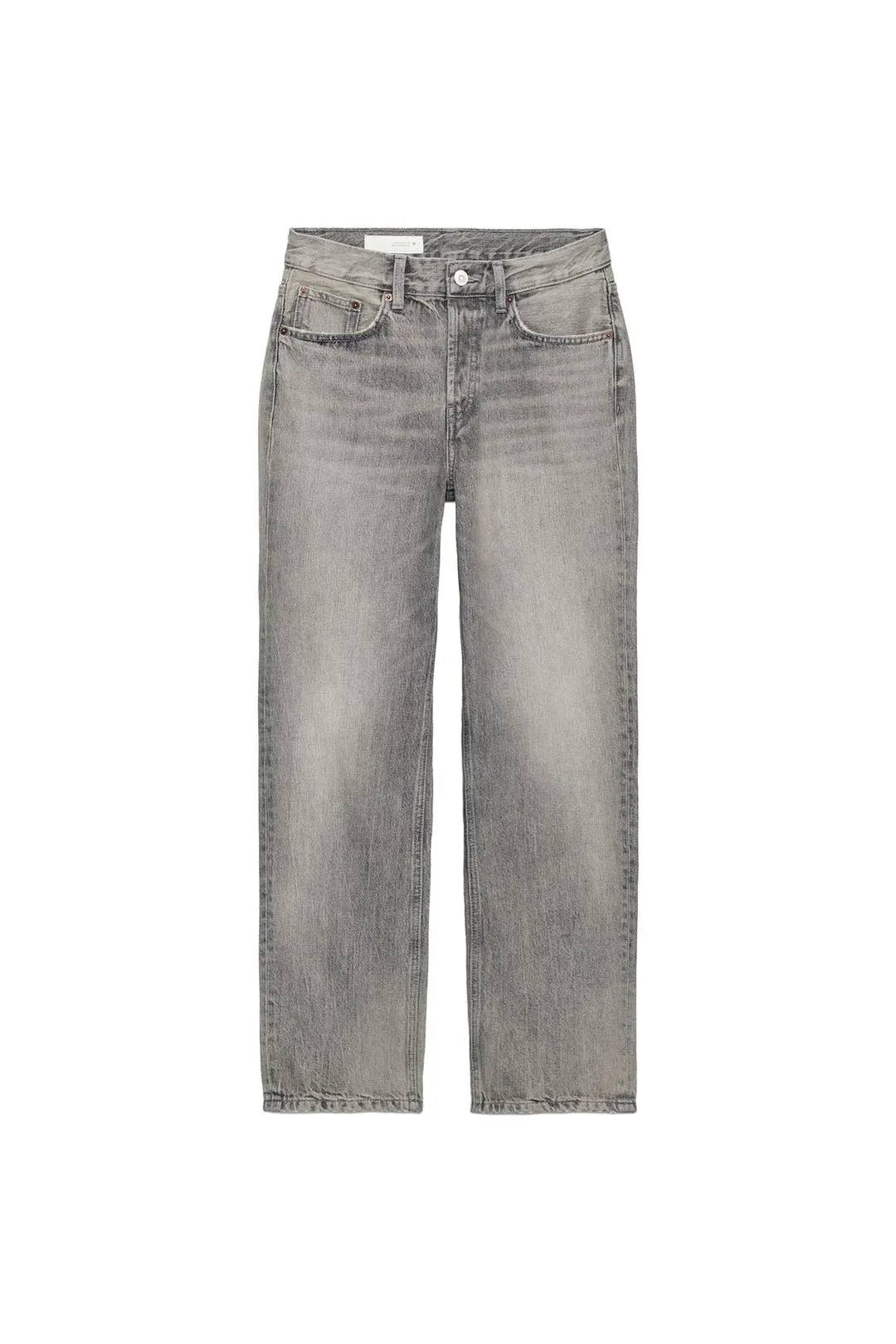 Прямые джинсы со средней посадкой TRF, Zara