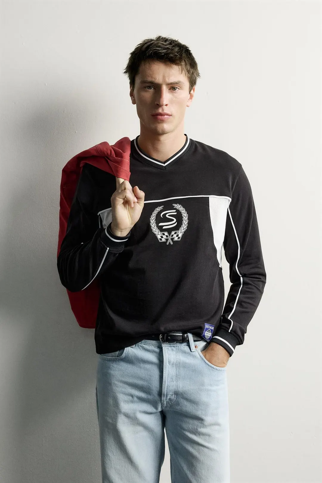 Футболка с контрастным принтом AYRTON SENNA © SENNA BRANDS, Zara
