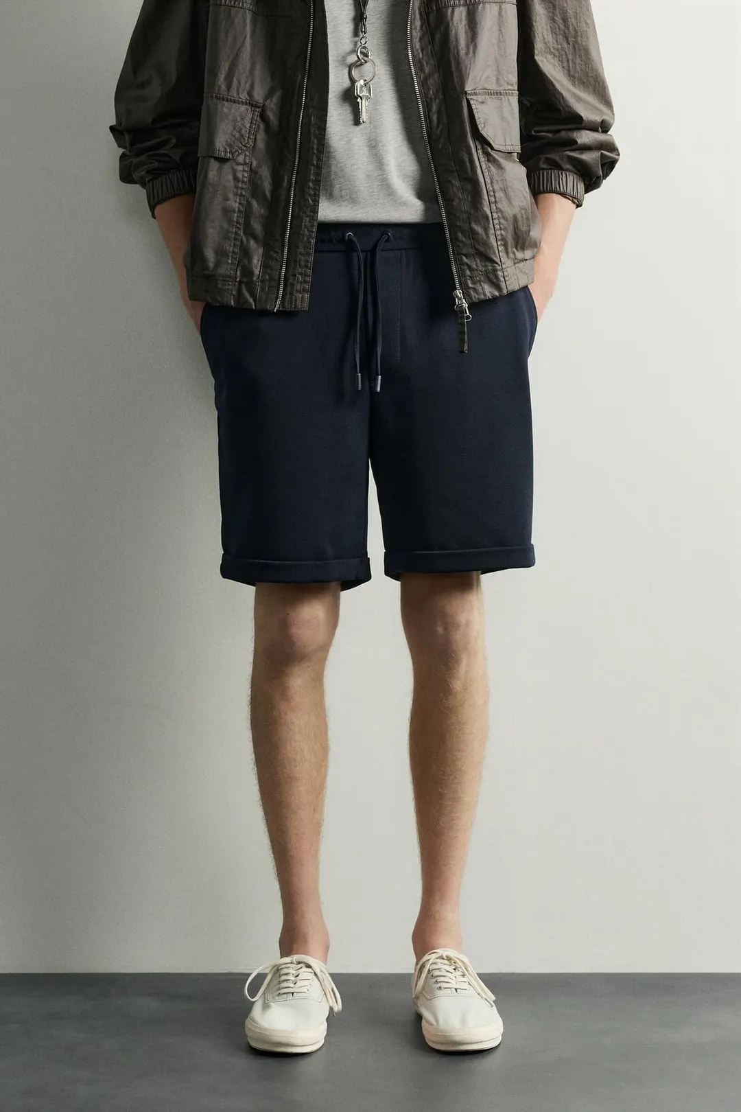 Бермуды regular fit Comfort, Zara