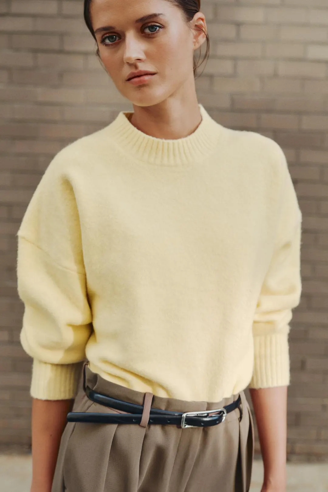 Мягкий вязаный свитер, Zara