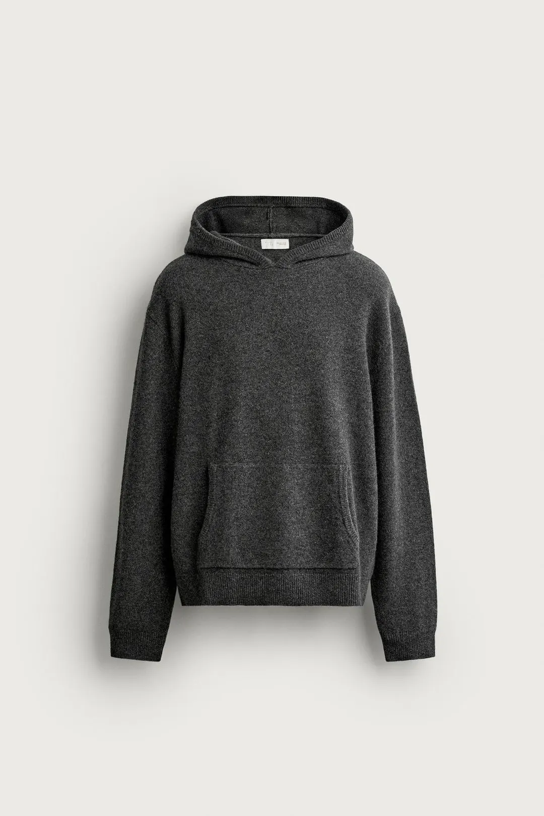 Трикотажный свитшот прямого кроя из смесовой шерсти, Zara