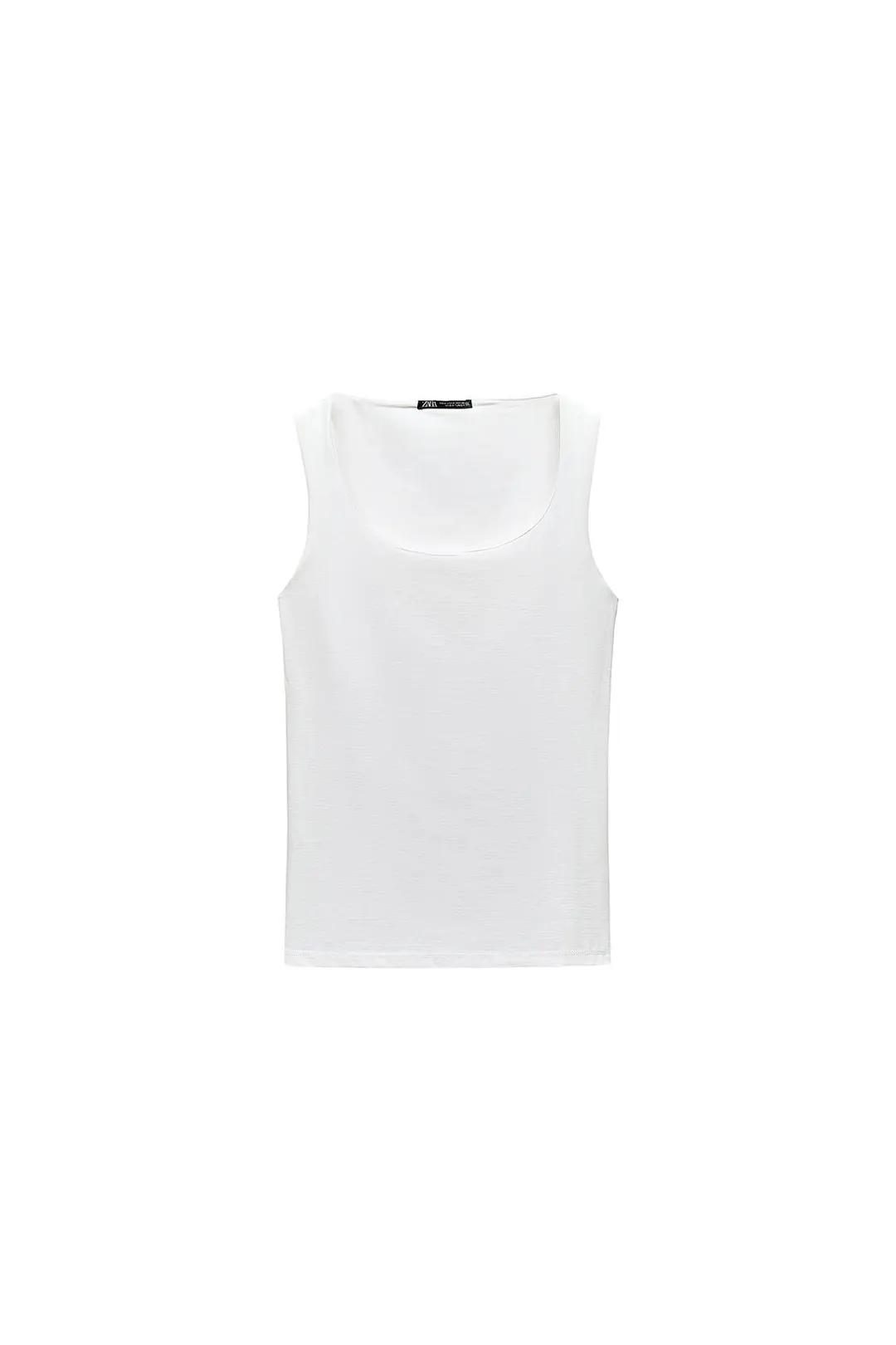 Футболка из полиамида с широкими бретелями, Zara