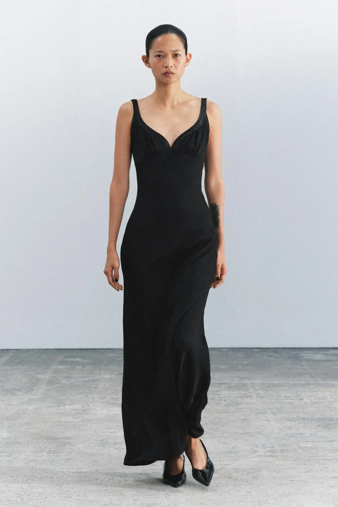 Платье длинное ZW Collection, Zara