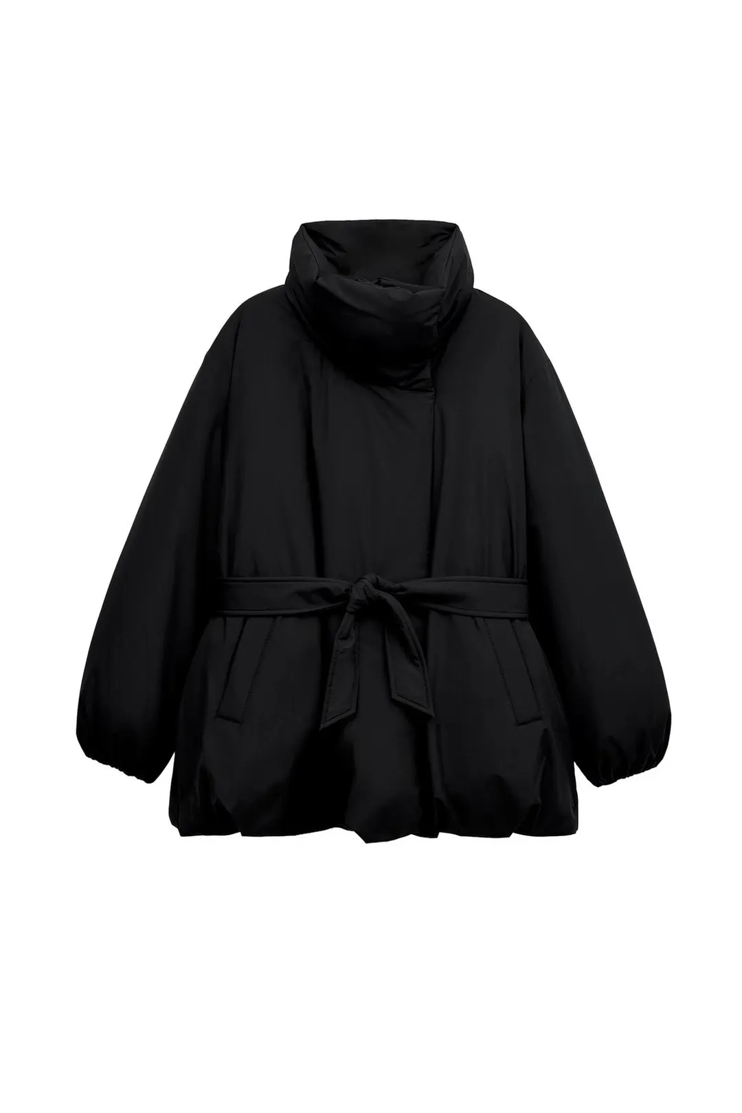 Анорак стеганый с поясом, Zara
