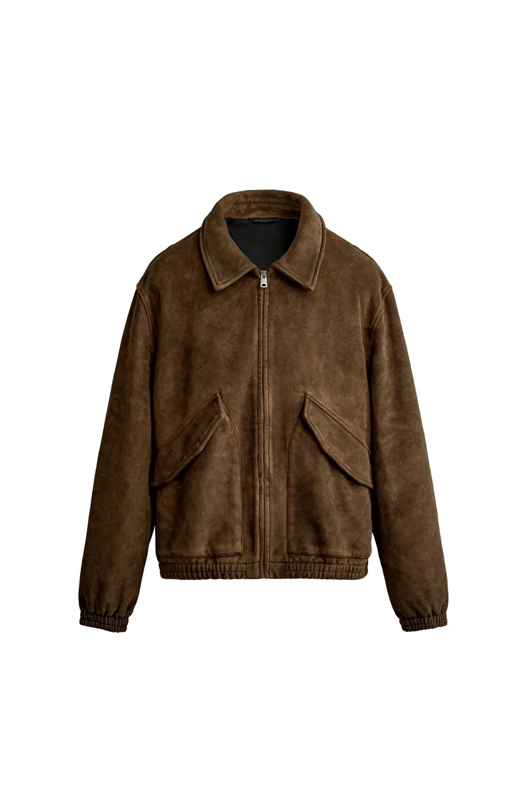 Куртка под замшу с эффектом стирки, Zara