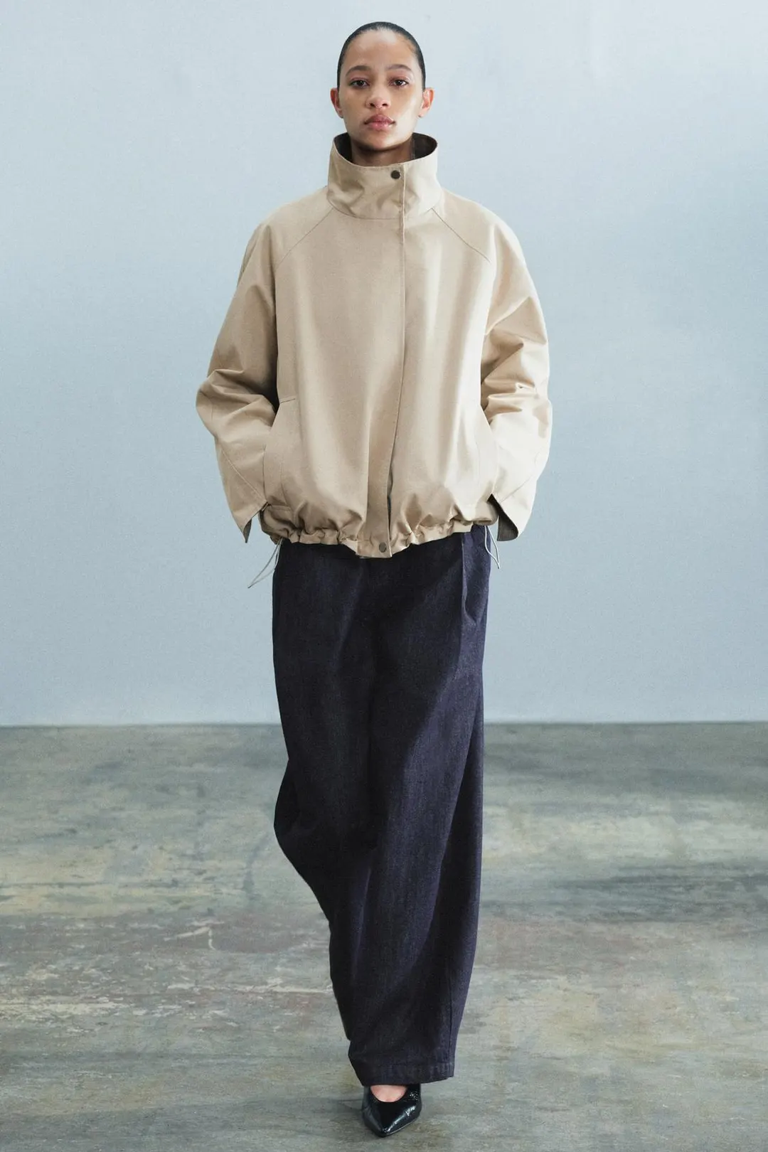Укороченная двусторонняя куртка ZW Collection, Zara