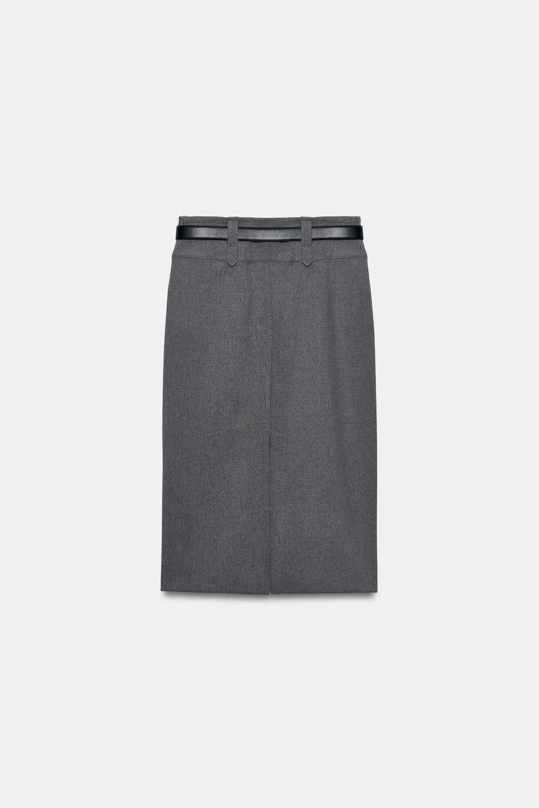 Юбка-карандаш миди с поясом, Zara