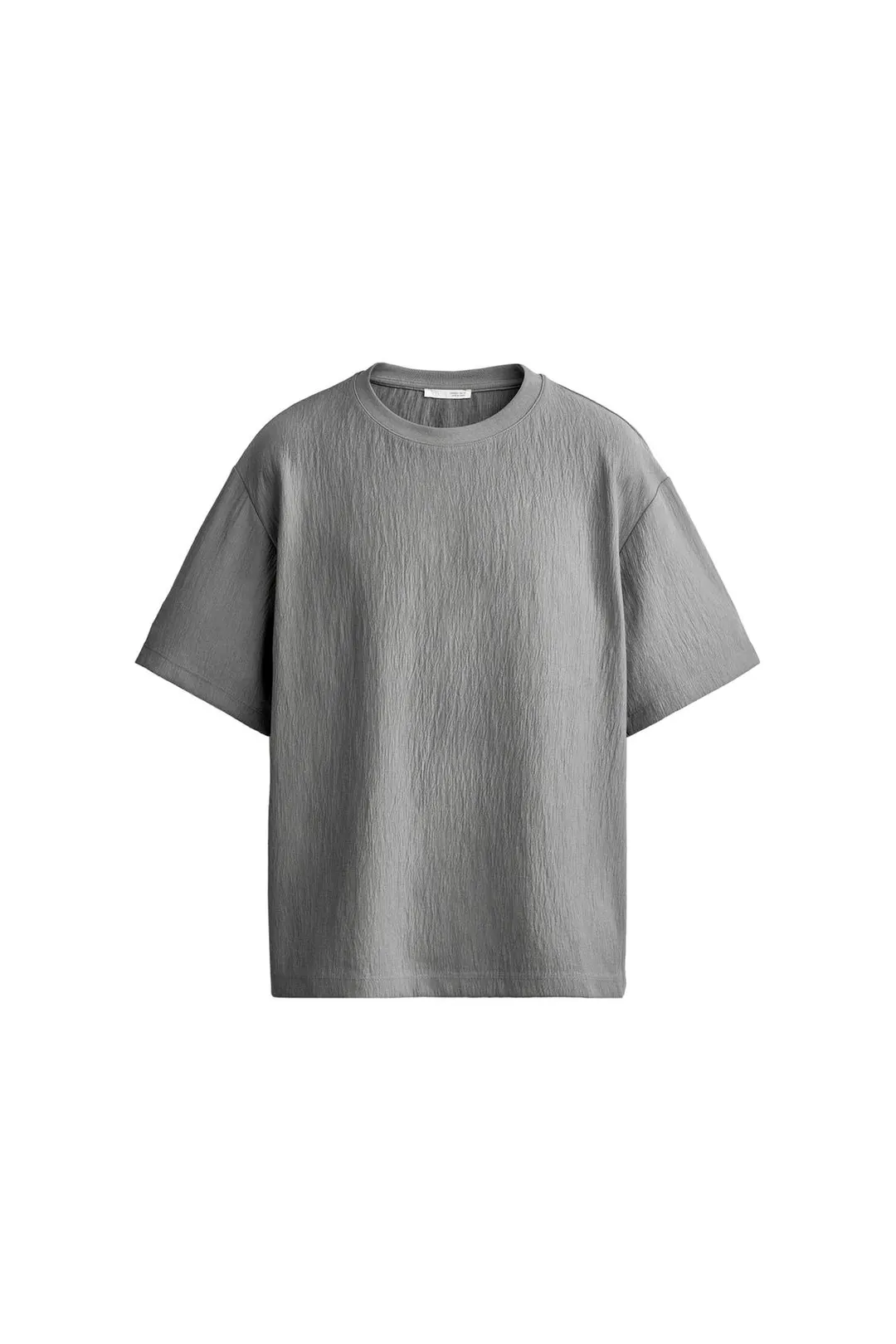Футболка свободного кроя фактурная, Zara
