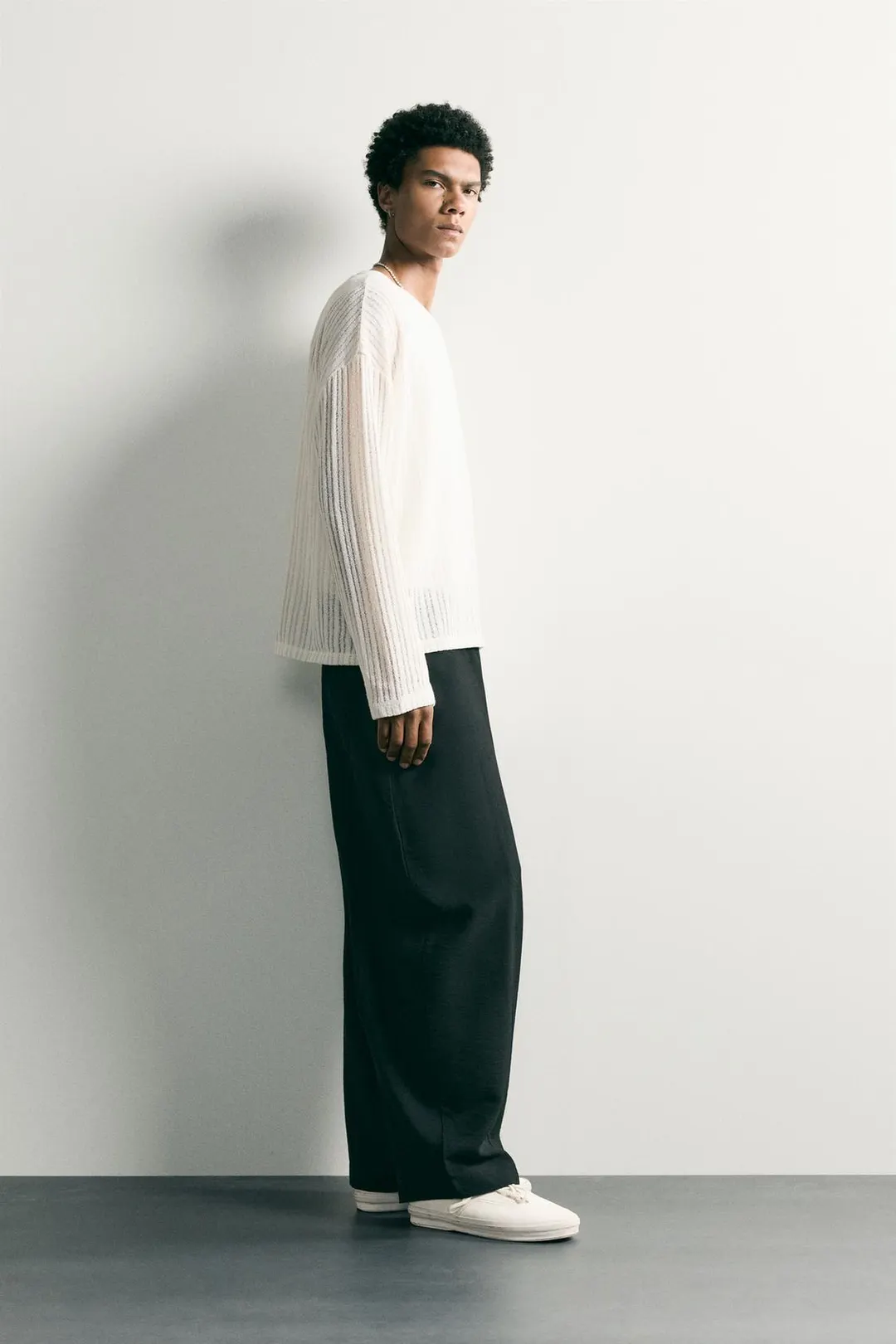 Брюки струящиеся фасона баллон, Zara