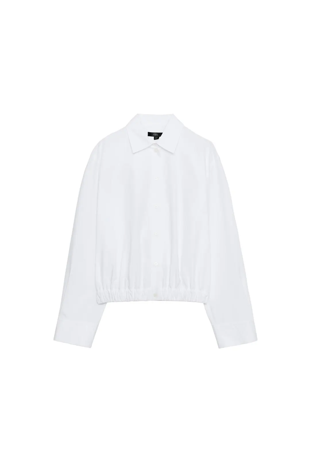 Рубашка из поплина ZW Collection, Zara