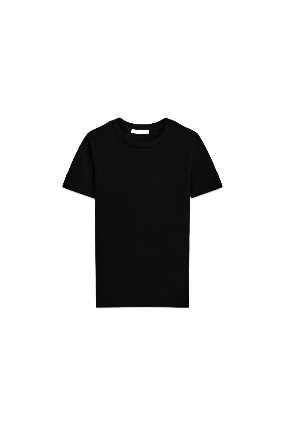 Футболка минималистичная с короткими рукавами, Zara