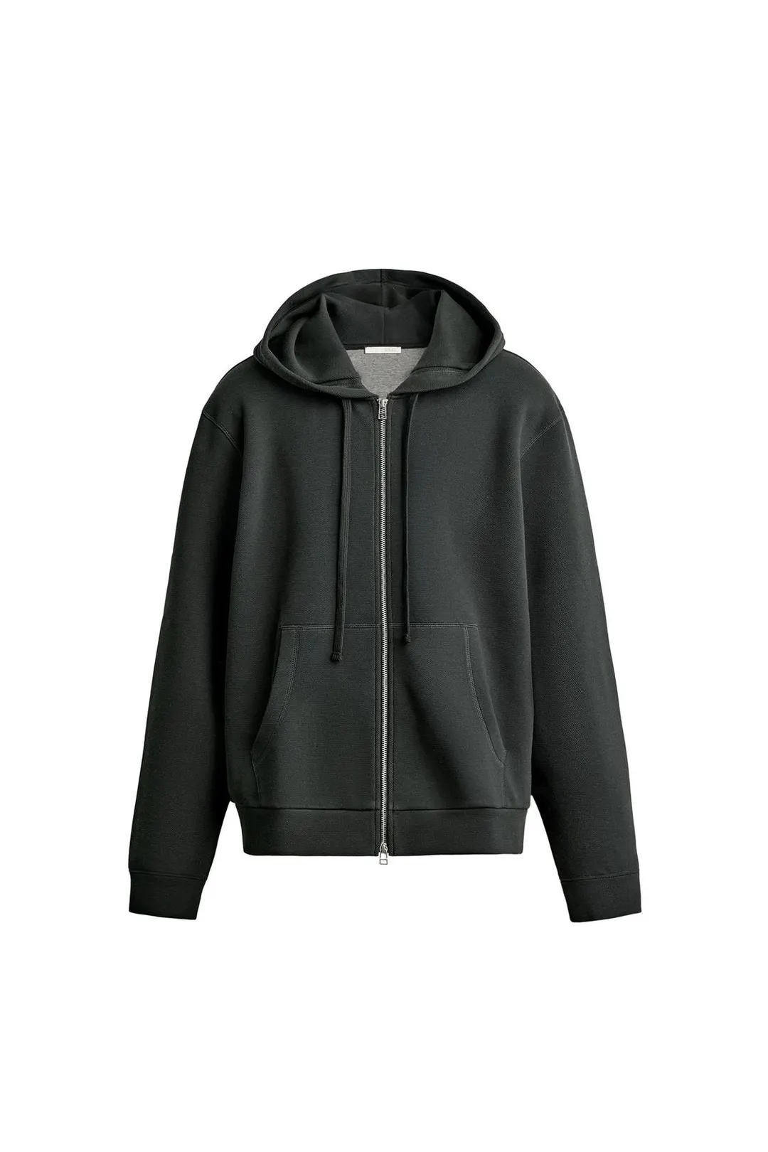 Худи из контрастного пике, Zara