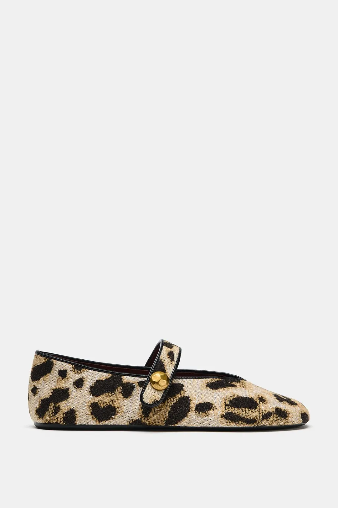 Балетки с принтом, Zara