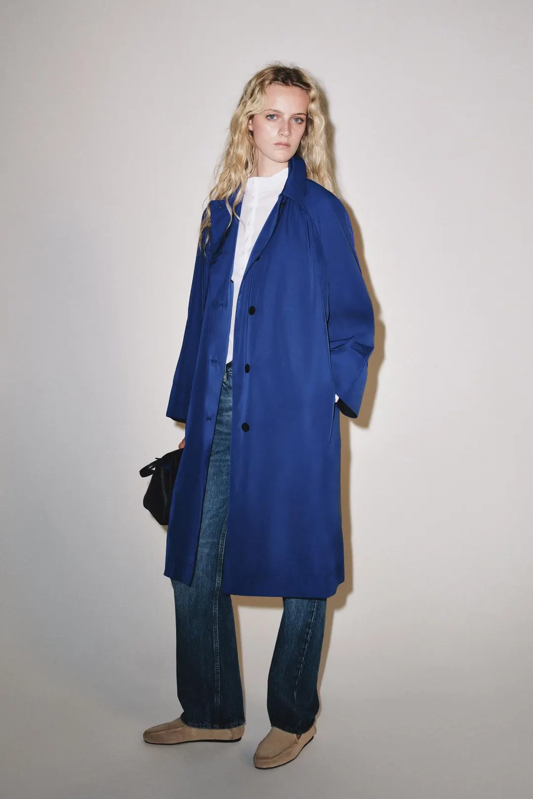 Тренч миди ZW Collection, Zara