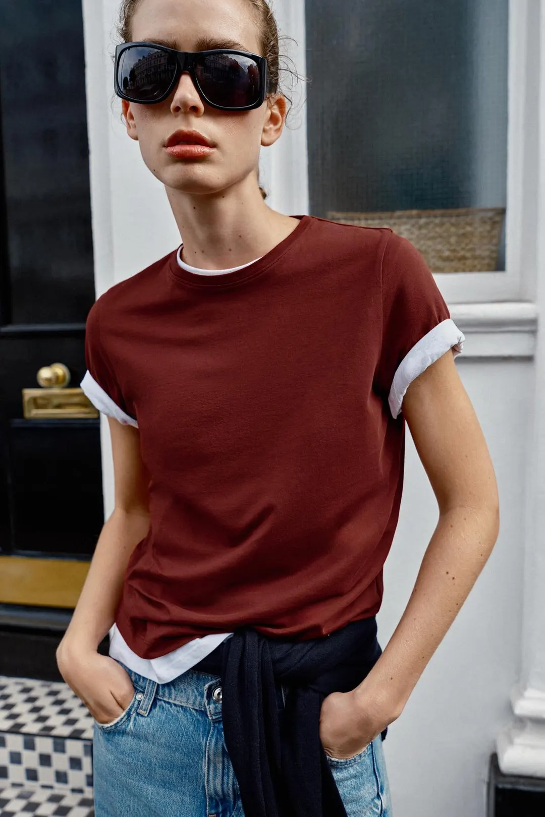 Футболка с короткими рукавами, Zara