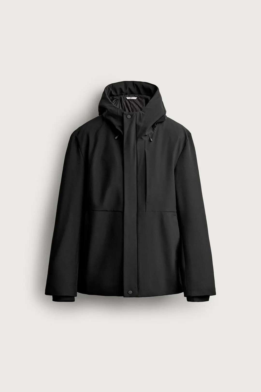 Куртка с капюшоном из водоотталкивающей технологичной ткани, Zara