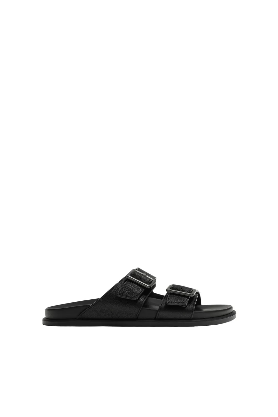 Сандалии из кожи с ремешками, Zara