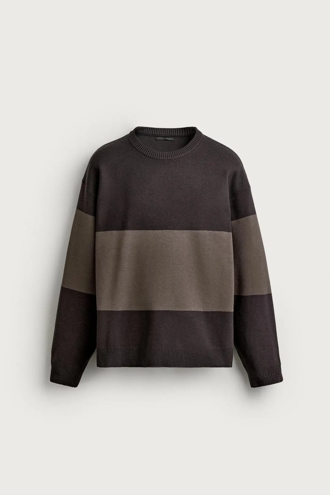 Мягкий джемпер структурного кроя, Zara