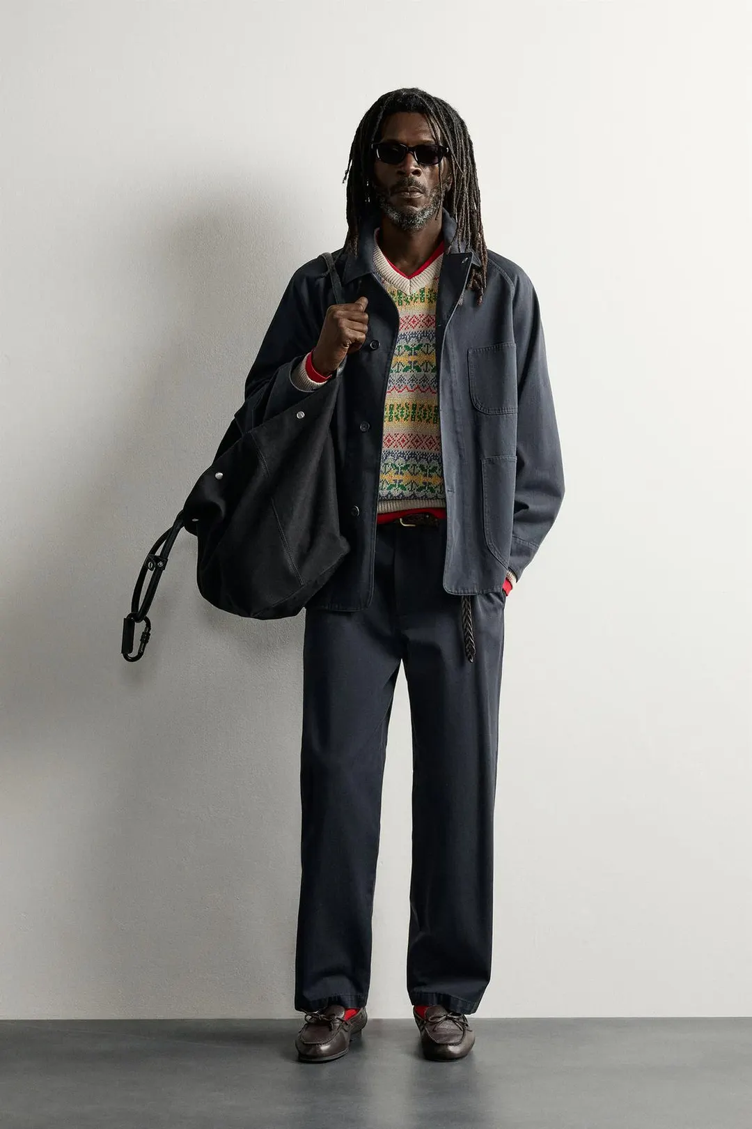 Брюки чинос стандартного кроя Aaron Levine x Zara, Zara